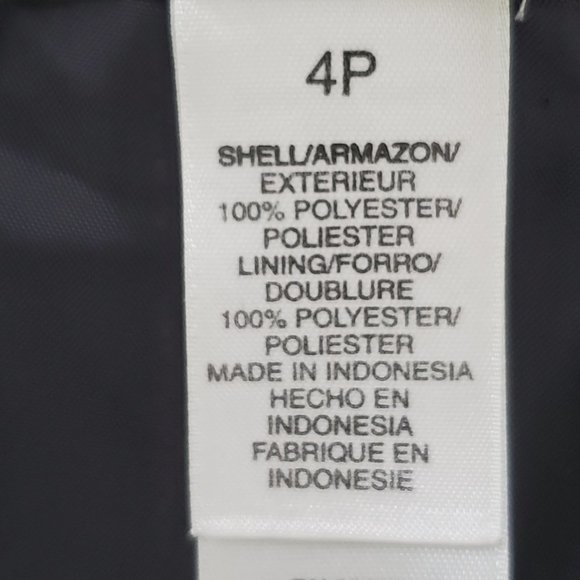 Villager Liz Claiborne Petite Classic Timeless Black Sleeveless Career Dress 4P - Picture 12 of 14
